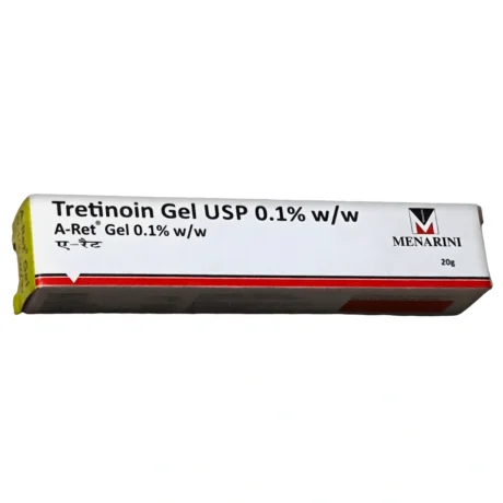 Tretinoin Gel 0.1%, 20gr, A-Ret Gel 0.1%, Menarini