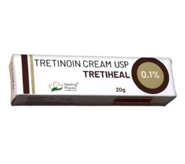 Tretinoin crema 0.1%, 20gr, Tretiheal 0.1%, Healing Pharma
