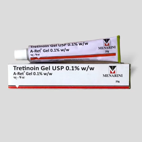 Tretinoin gel 0.025%,A-ret, Menarini, 20g